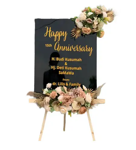 Papan Bunga Akrilik Tanjung Mas