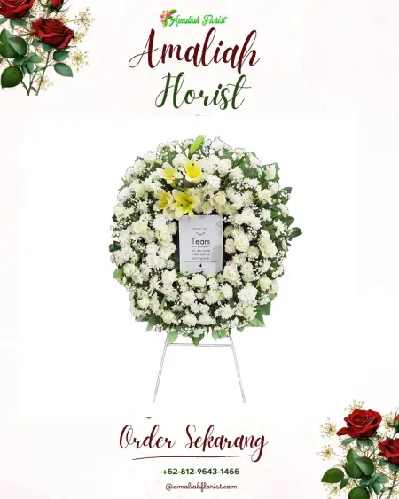 Krans Bunga Duka Tanjung Mas